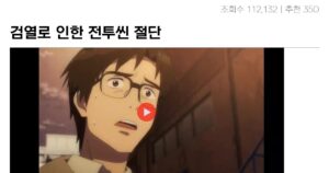 Read more about the article 19금 애니인데 검열 때문에 전투씬 8초 분량이 사라짐