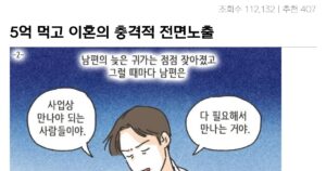 Read more about the article 신중하게 생각한 이혼의 비결, 5억 달러는 왜?