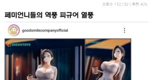 Read more about the article 페미 언니들 X 홍보로 동탄밈 피규어 떡상…전세계로